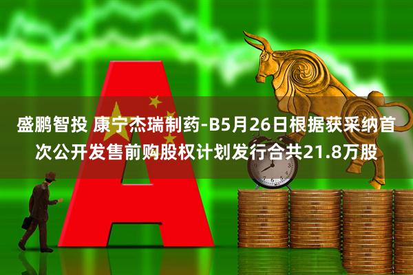 盛鹏智投 康宁杰瑞制药-B5月26日根据获采纳首次公开发售前购股权计划发行合共21.8万股