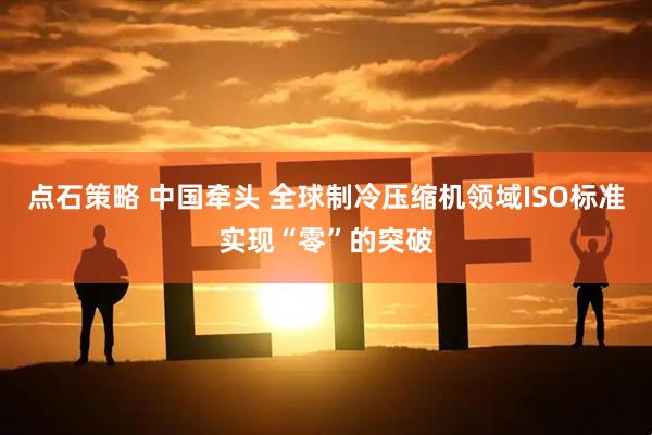 点石策略 中国牵头 全球制冷压缩机领域ISO标准实现“零”的突破